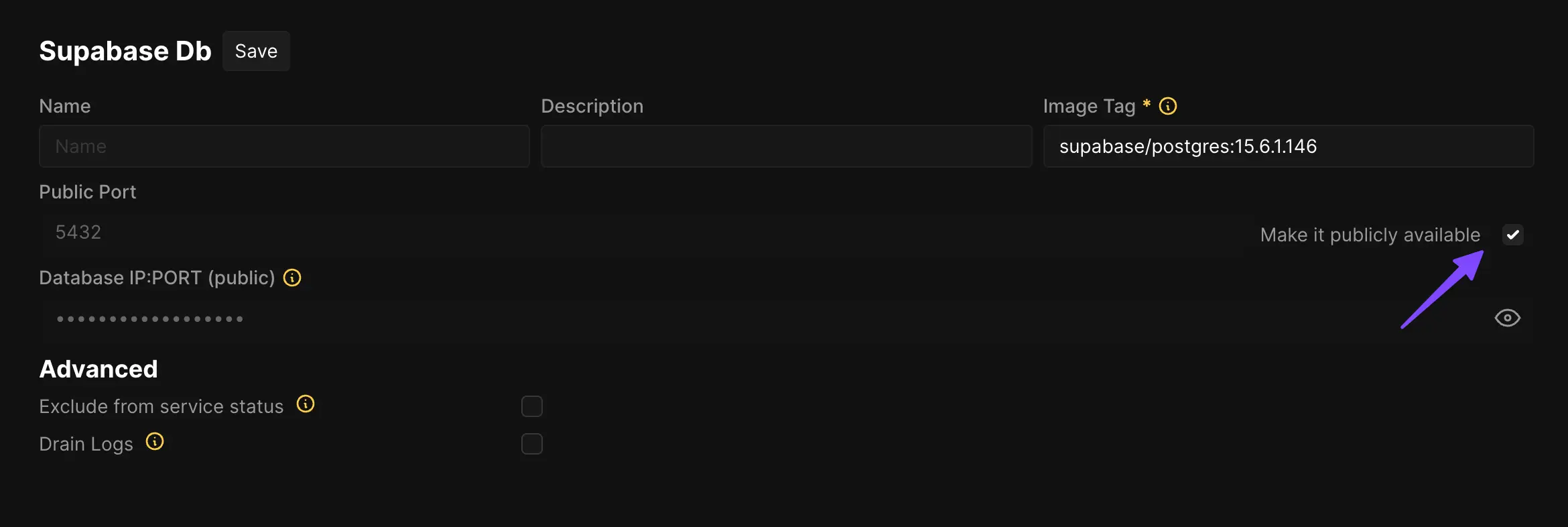 Supabase | Coolify 中文文档